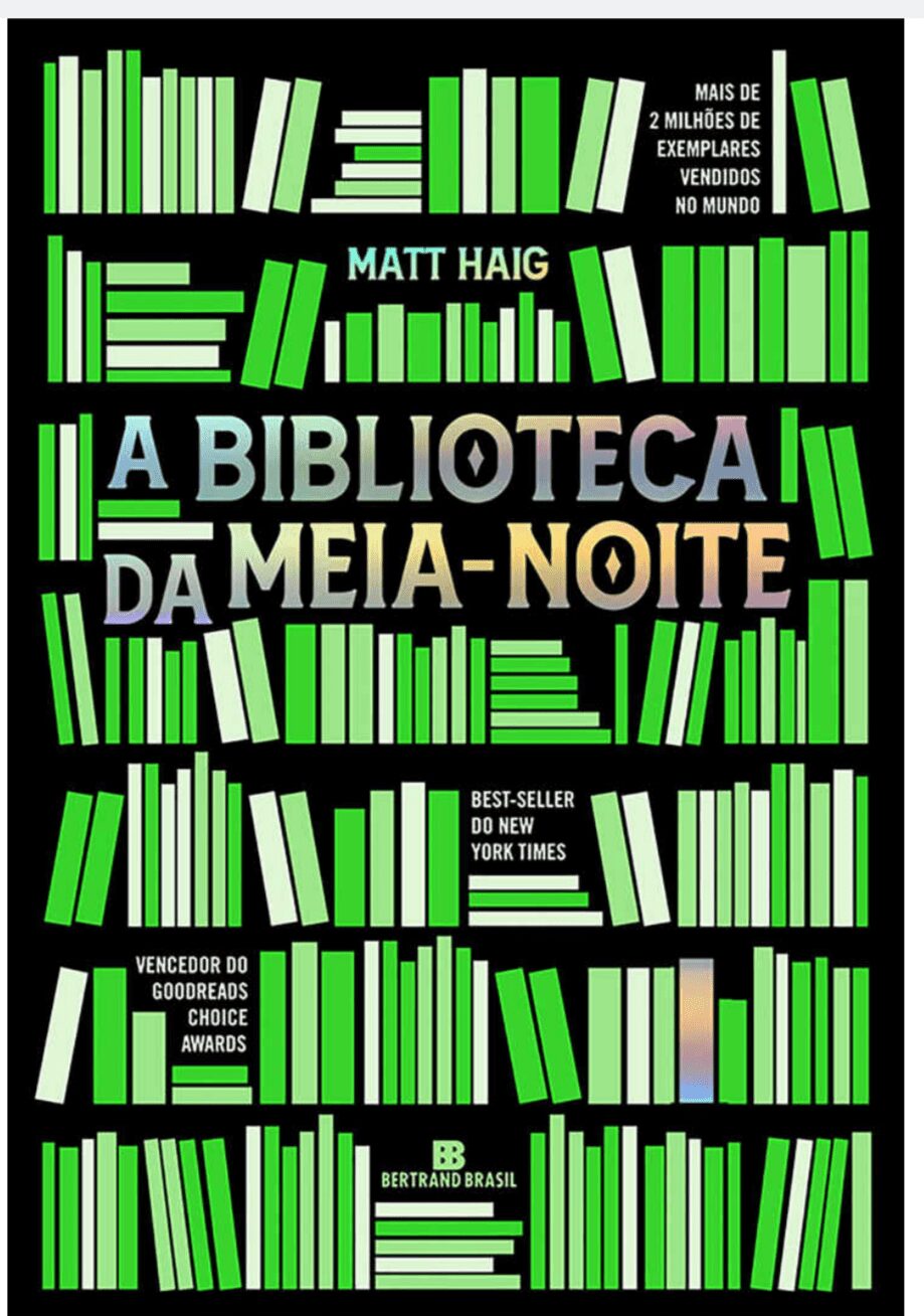 Capa de A Biblioteca da Meia-Noite PDF – baixar  Romance Reflexivo