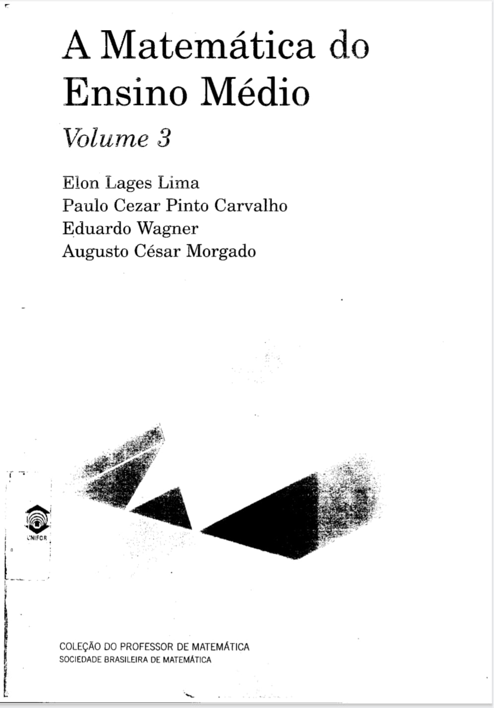 Capa de A Matemática do Ensino Médio pdf