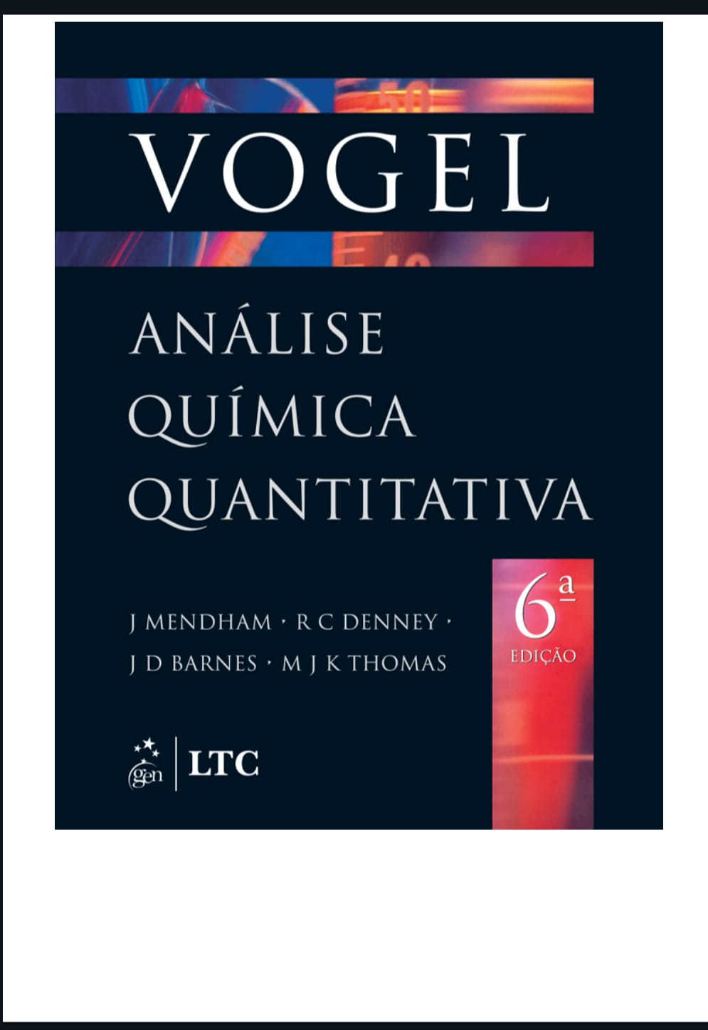 Capa de Analises químicas pdf