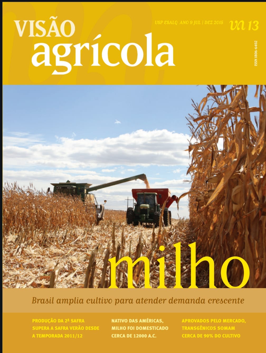 Capa de Cultura de milho pdf