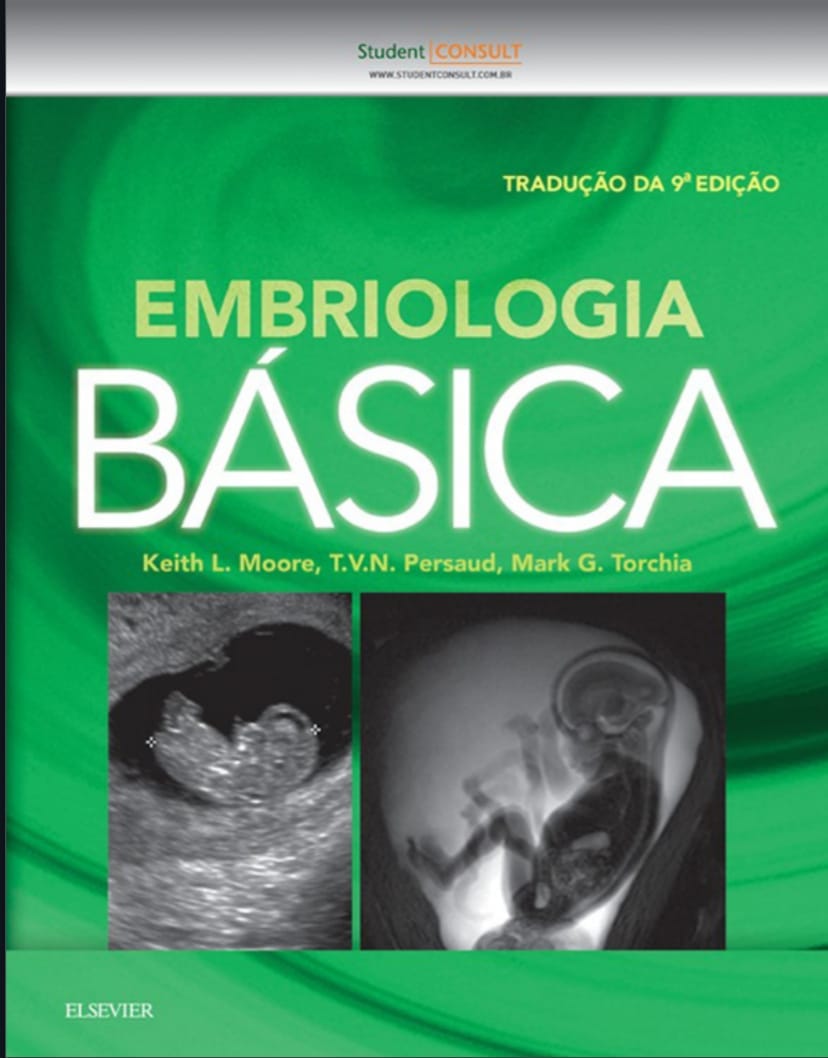 Capa de Embriologia básica 9ª edição pdf