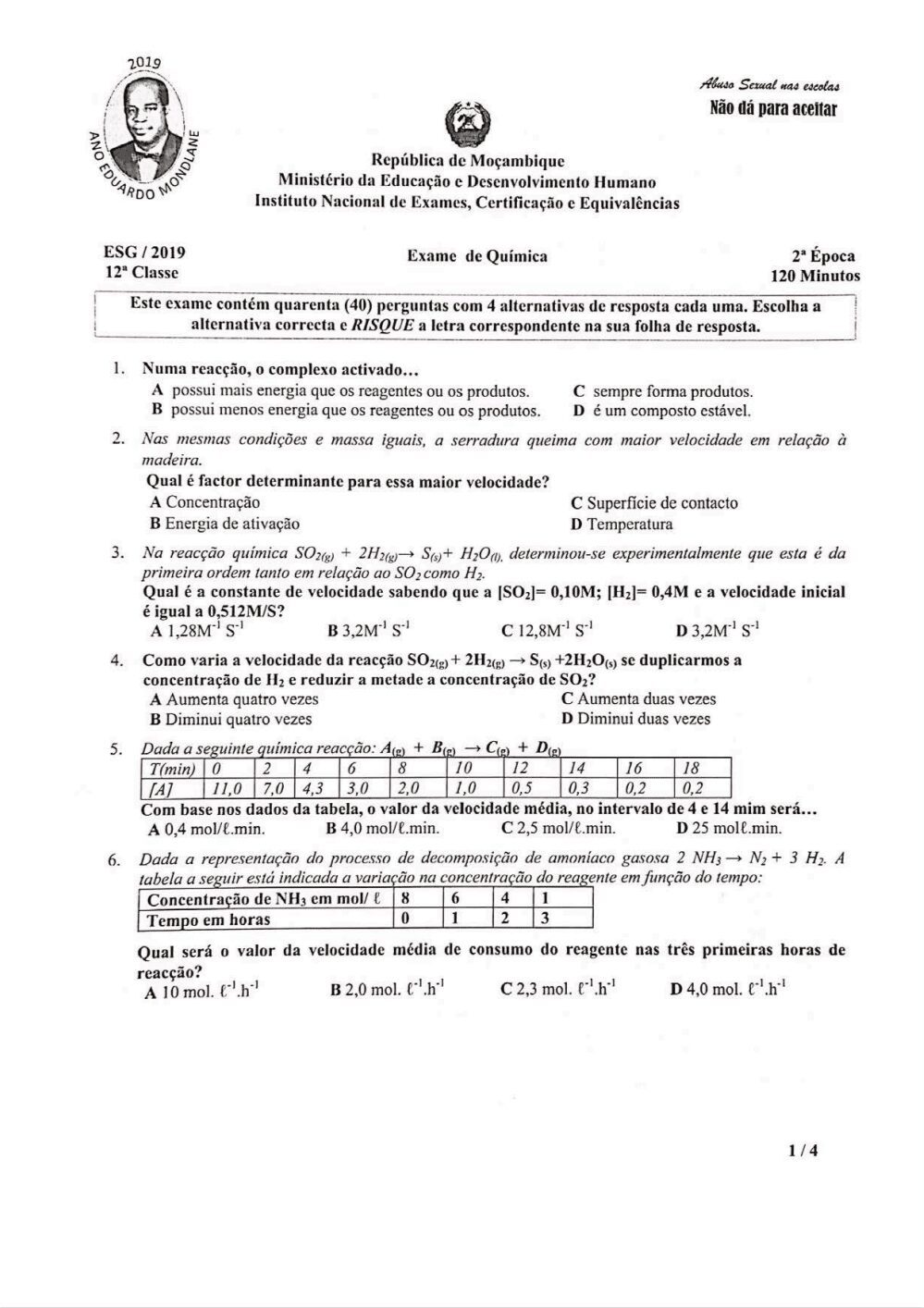 Capa de Exame de Admissão IFP Matemática 2016 com Resolução em PDF