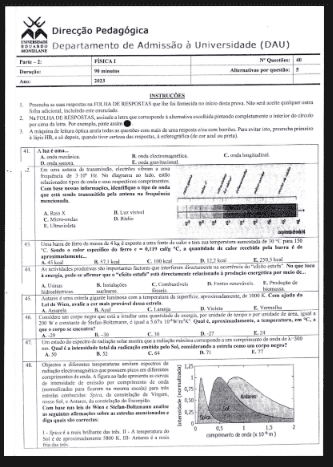Capa de Exame de Física I – 2023: Conteúdos Essenciais e Guia Completo de Estudo