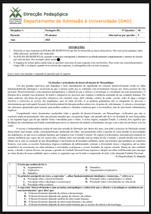 Capa de Exame de Português 4 – 2021: Conteúdos, Estrutura e Dicas de Preparação