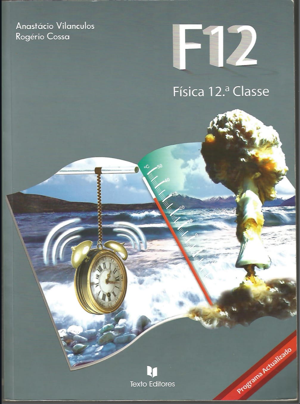 Capa de Física 12ª Classe PDF Moçambique —  Livro Escolar