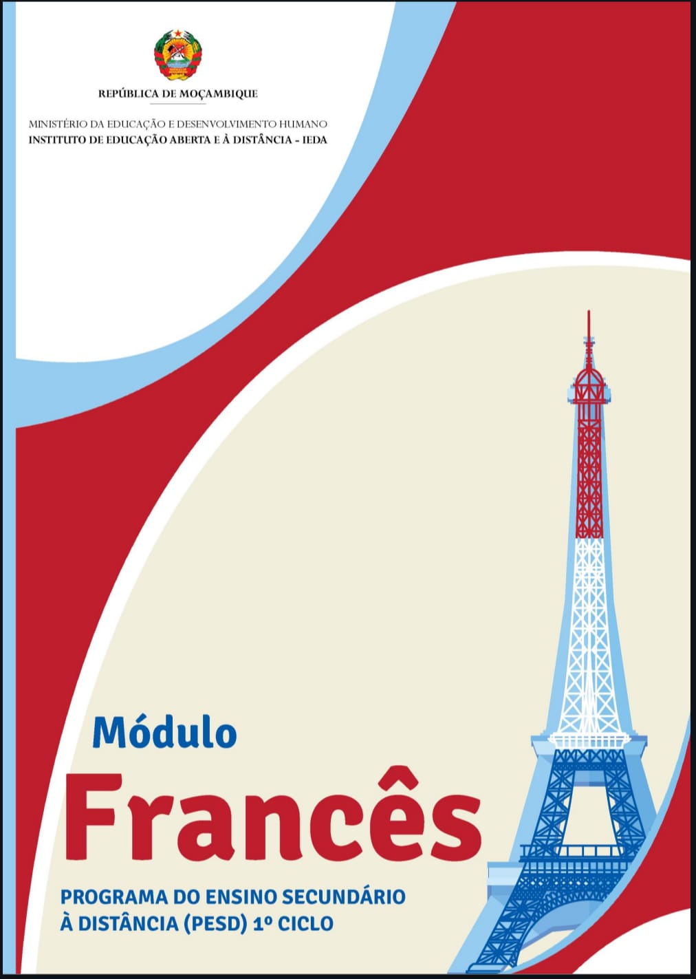 Capa de Francês 10ª Classe PDF – Baixar