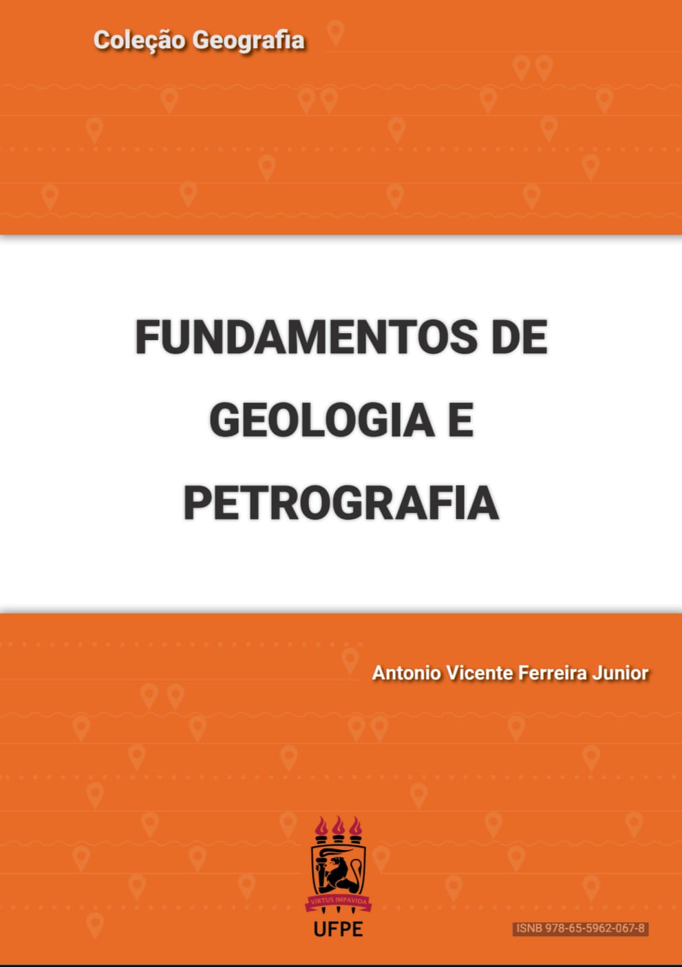 Capa de FUNDAMENTOS DE  GEOLOGIA E  PETROGRAFIA pdf