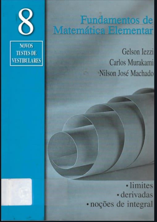 Capa de Fundamentos de Matemática elementar pdf
