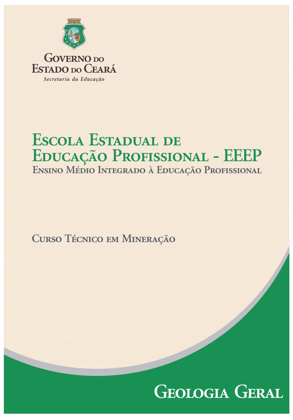 Capa de Geologia Geral pdf