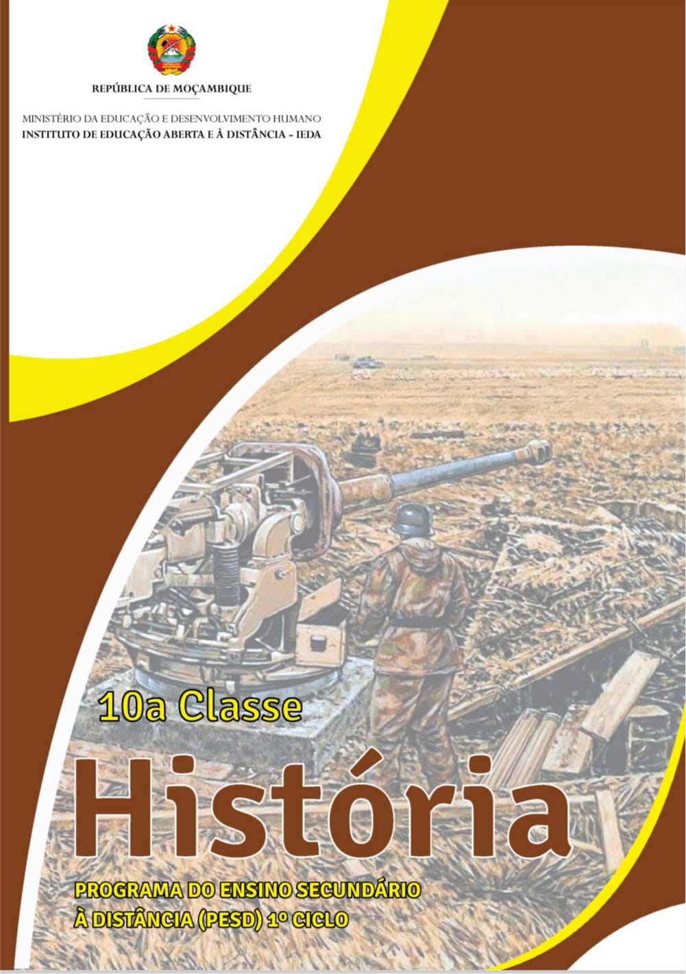 Capa de História 10ª Classe PDF – Baixar