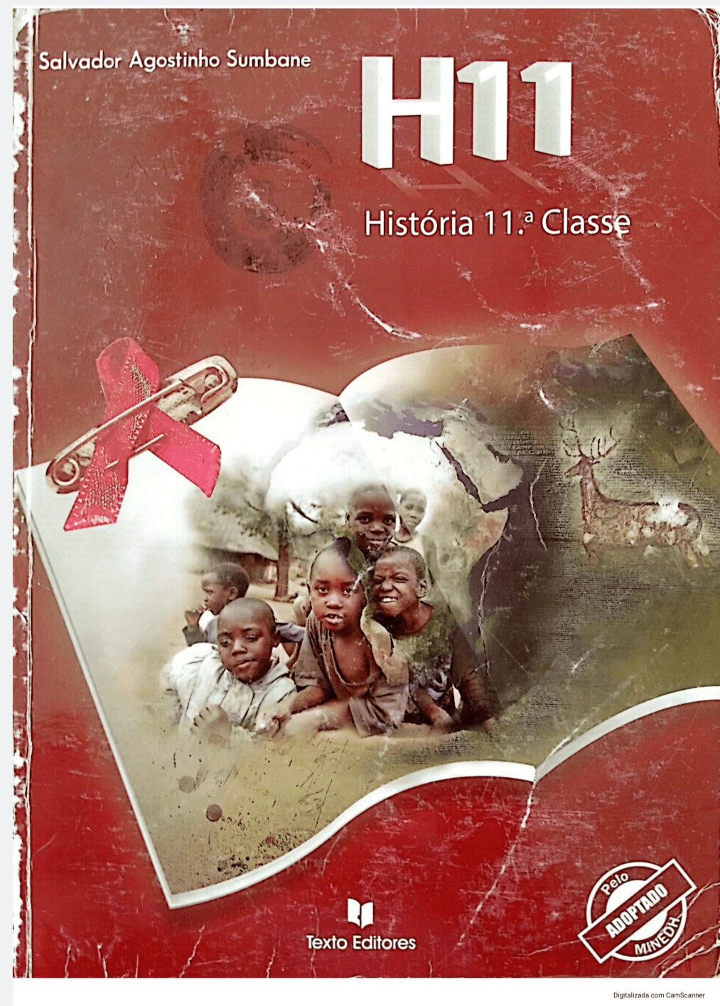 Capa de História 11ª Classe: Manual Completo de Estudos e Exercícios para Estudantes