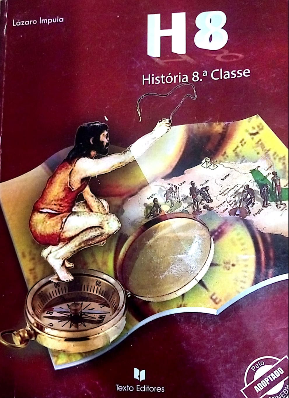 Capa de História 8ª Classe PDF Moçambique