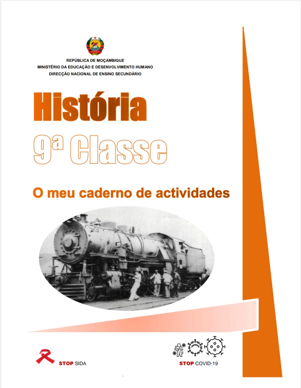 Capa de História 9ª Classe PDF Moçambique