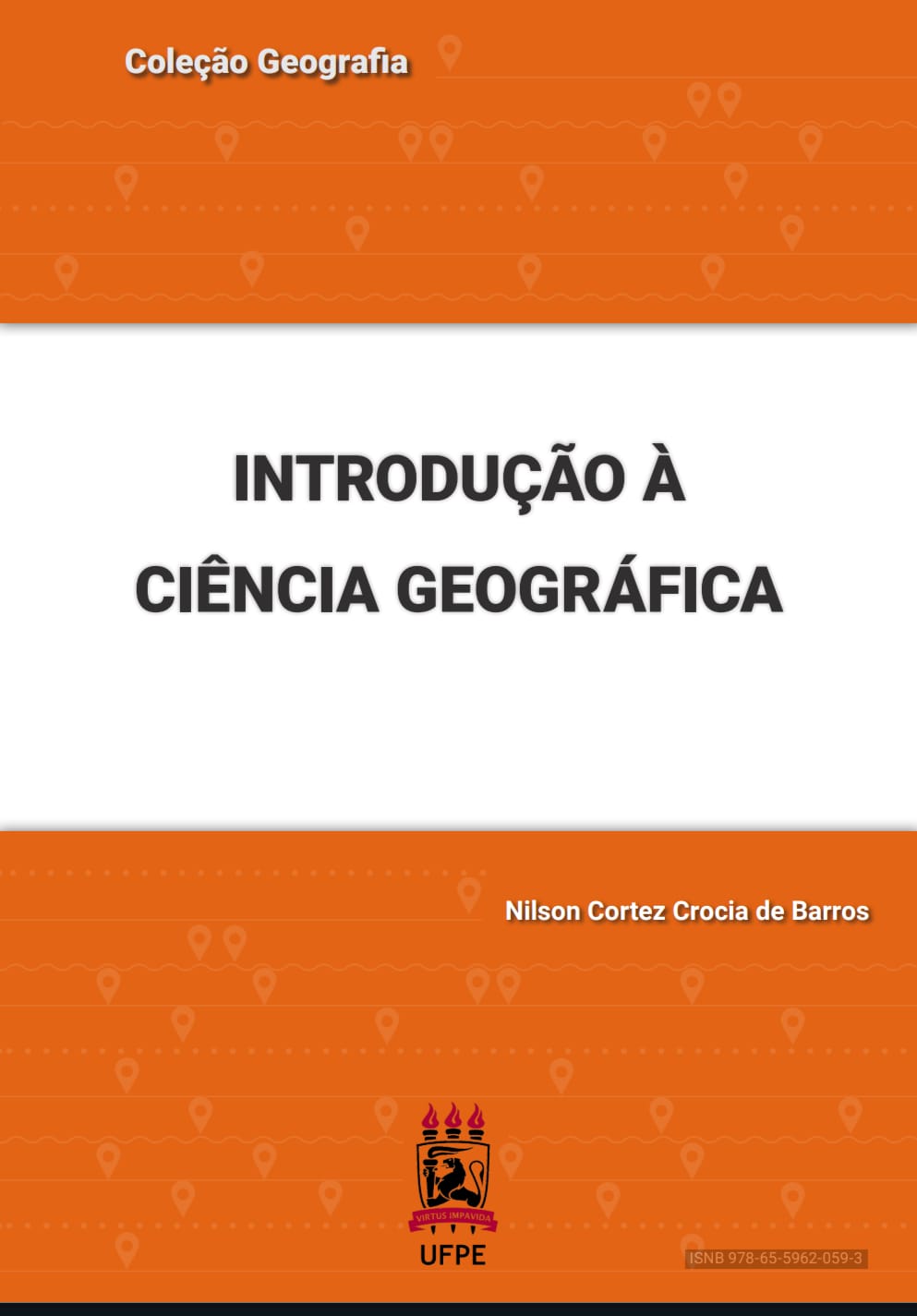Capa de INTRODUÇÃO À  CIÊNCIA GEOGRÁFICA pdf