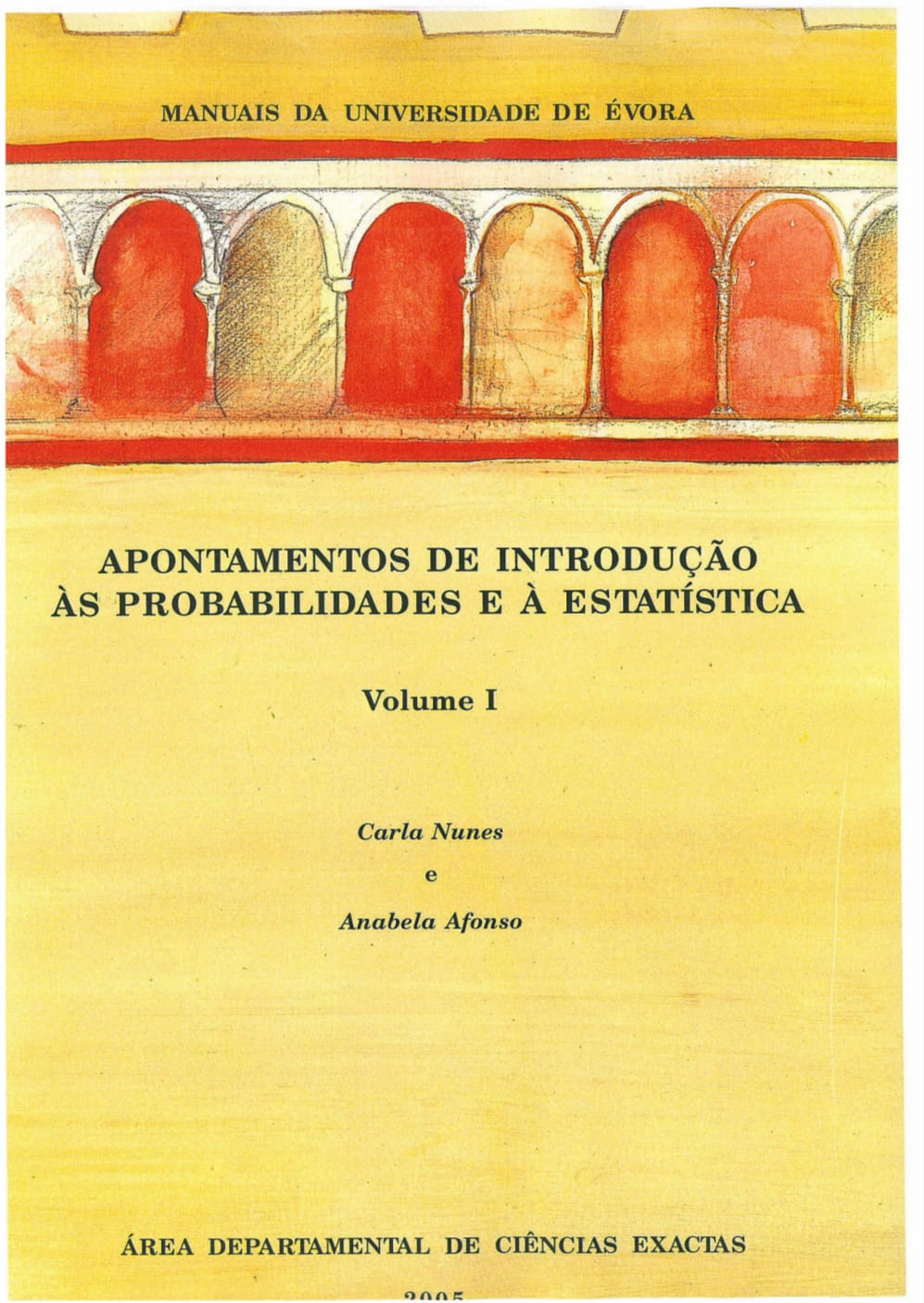 Capa de Introdução a Probabilidades e estatística pdf