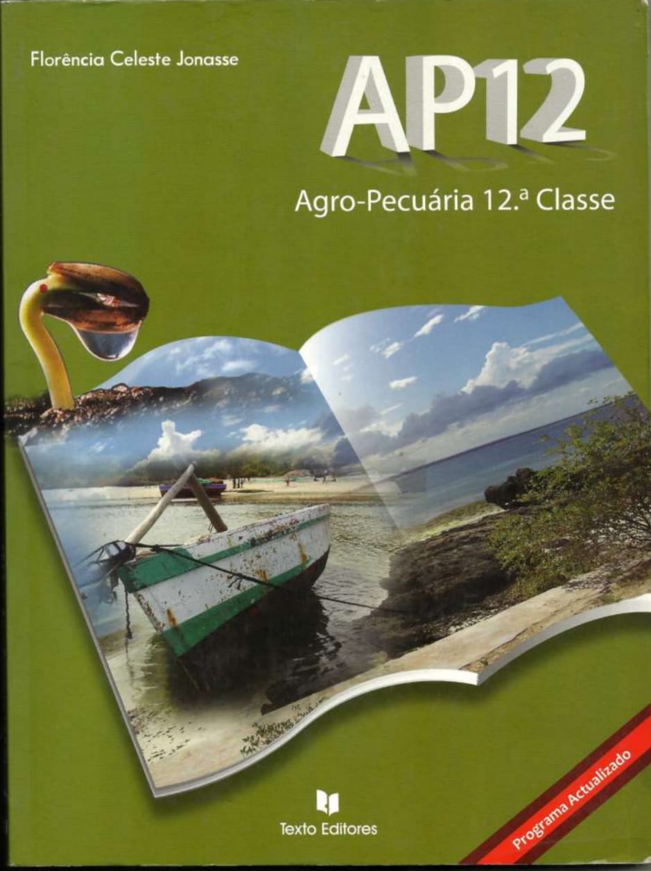 Capa de Livro Agropecuária 12ª Classe PDF —