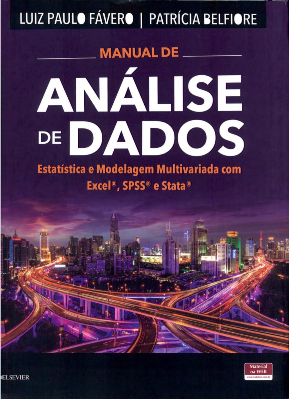 Capa de MANUAL DE ANÁLISE DE DADOS pdf