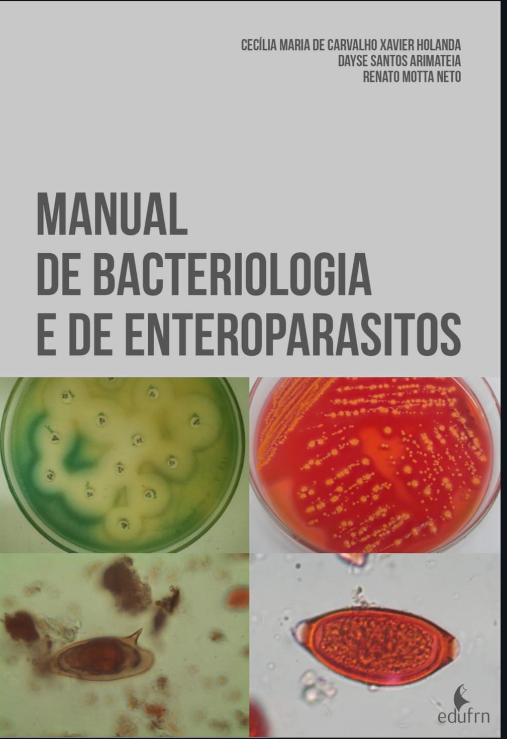 Capa de Manual de Bacteriologia pdf
