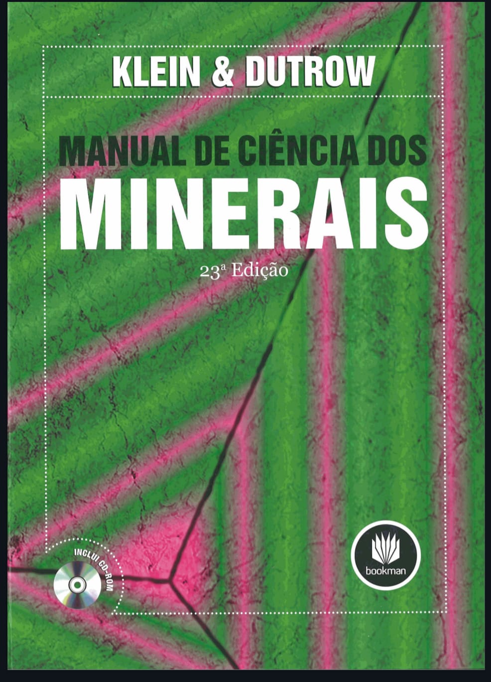 Capa de Manual de ciências dos Minerais pdf