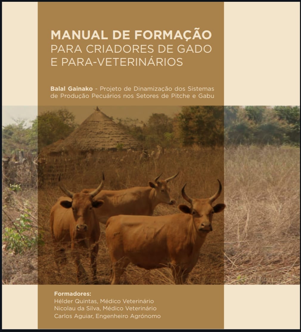 Capa de Manual de criação de gados pdf