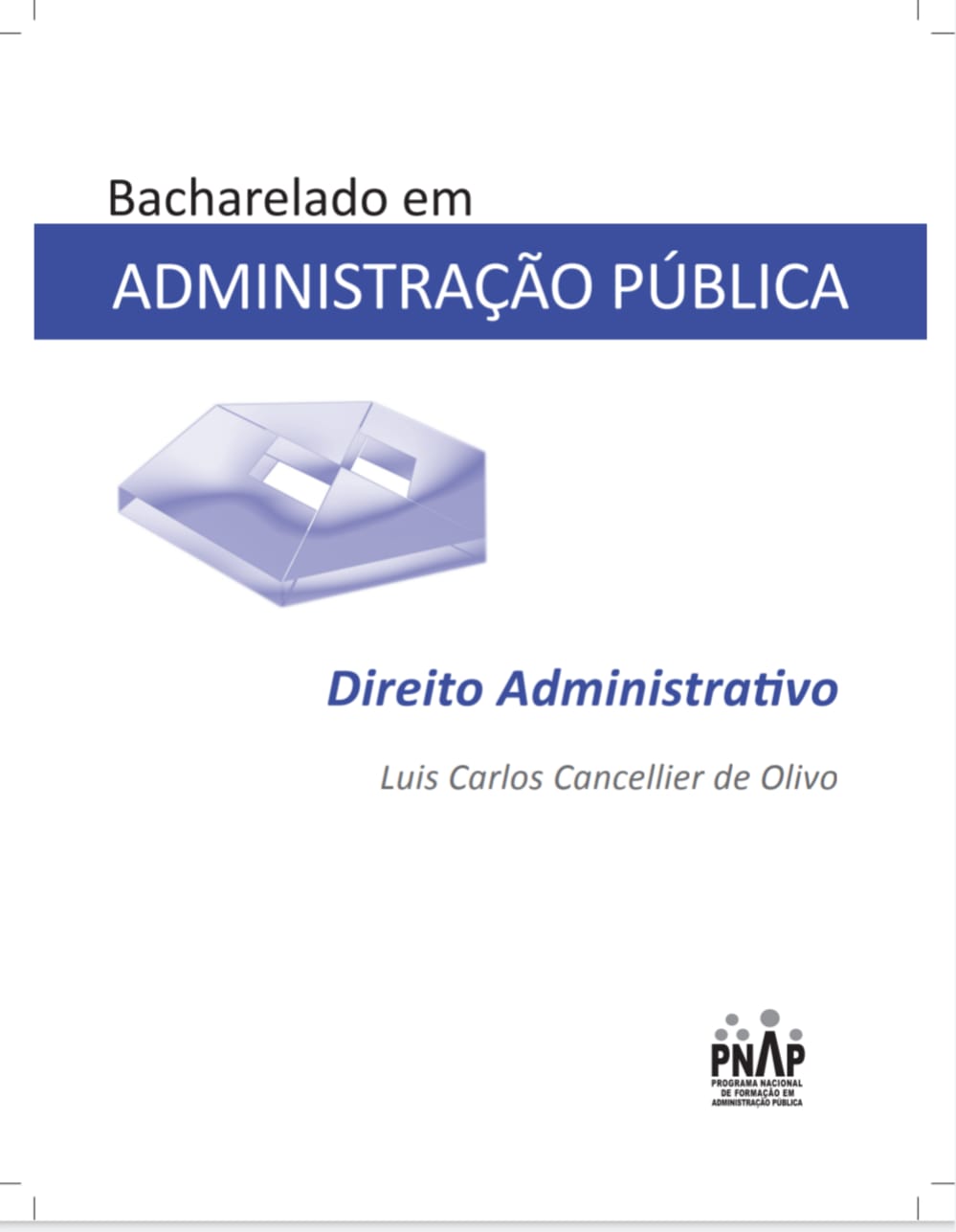 Capa de Manual de Direito Administrativo