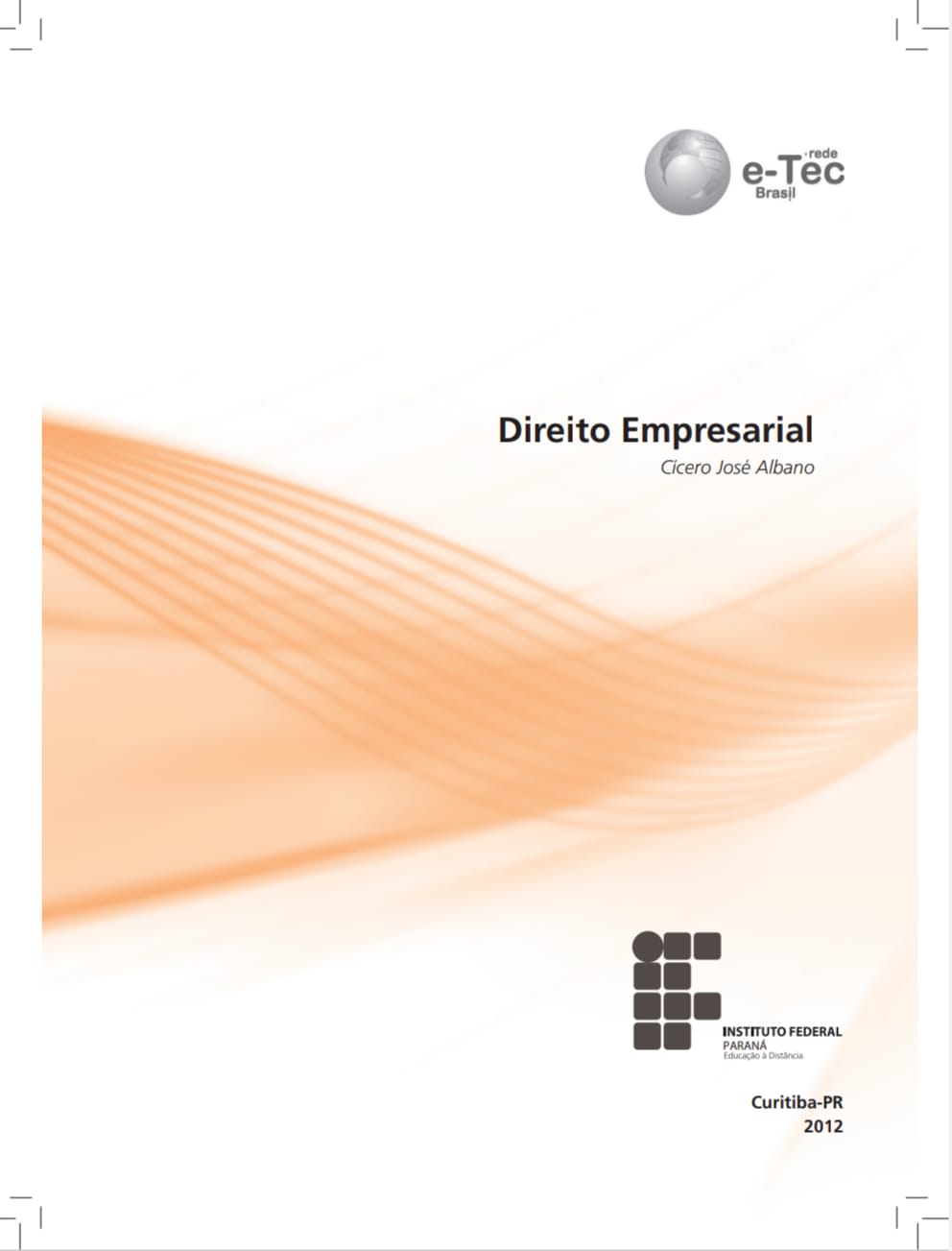 Capa de Manual de Direito Empresarial pdf