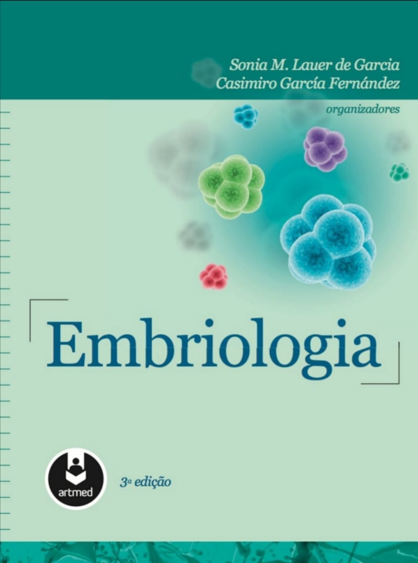 Capa de Manual de Embriologia 3ª edição pdf