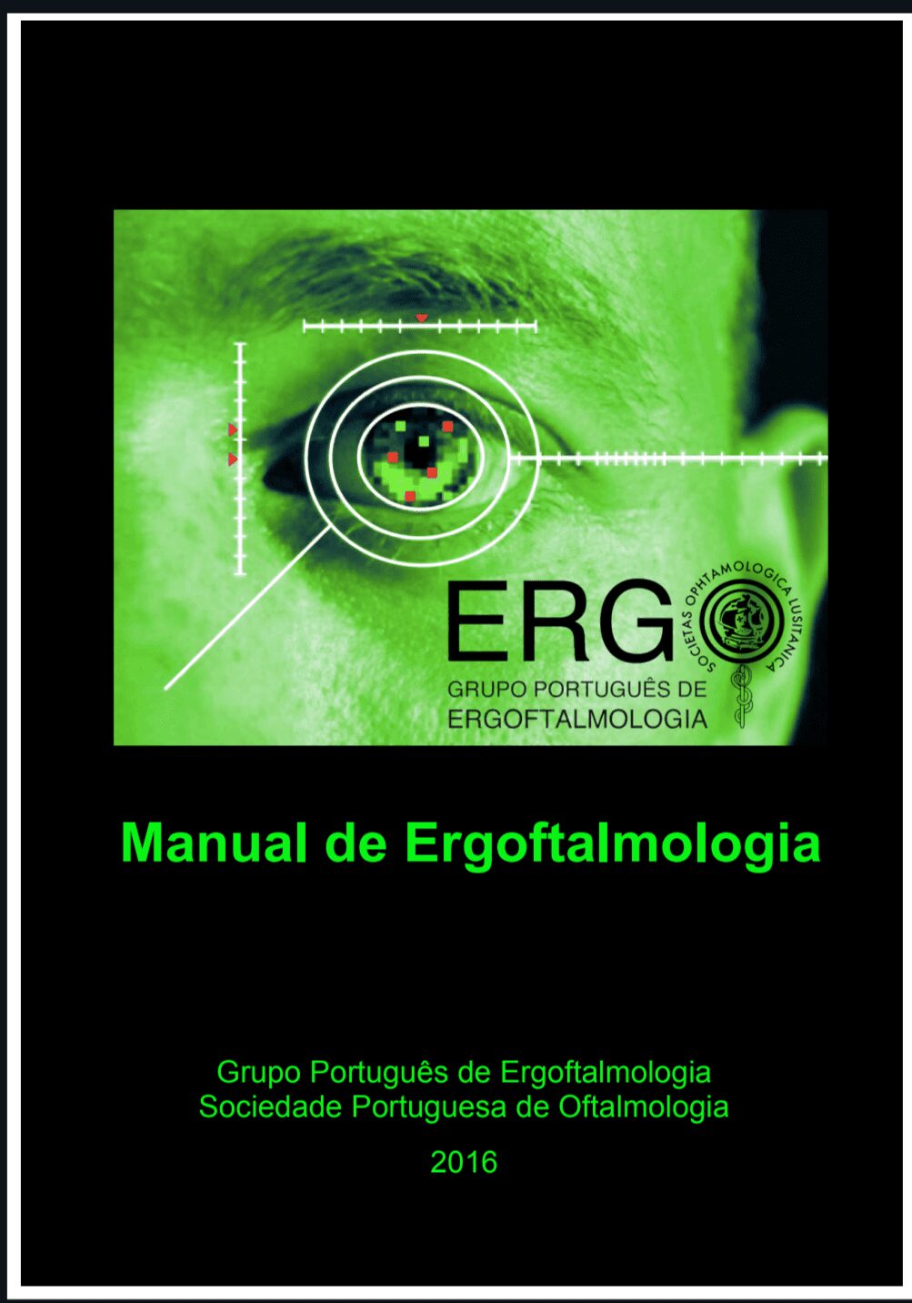 Capa de Manual de Ergoftalmologia – Guia Prático de Saúde Ocular no Ambiente de Trabalho