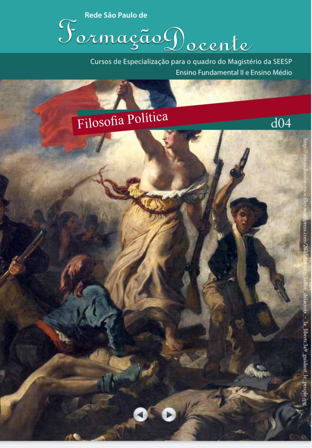 Capa de Manual de Filosofia Política pdf