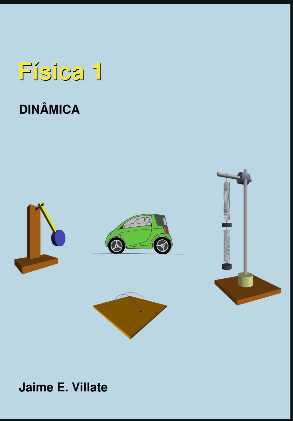 Capa de Manual de física 1 pdf