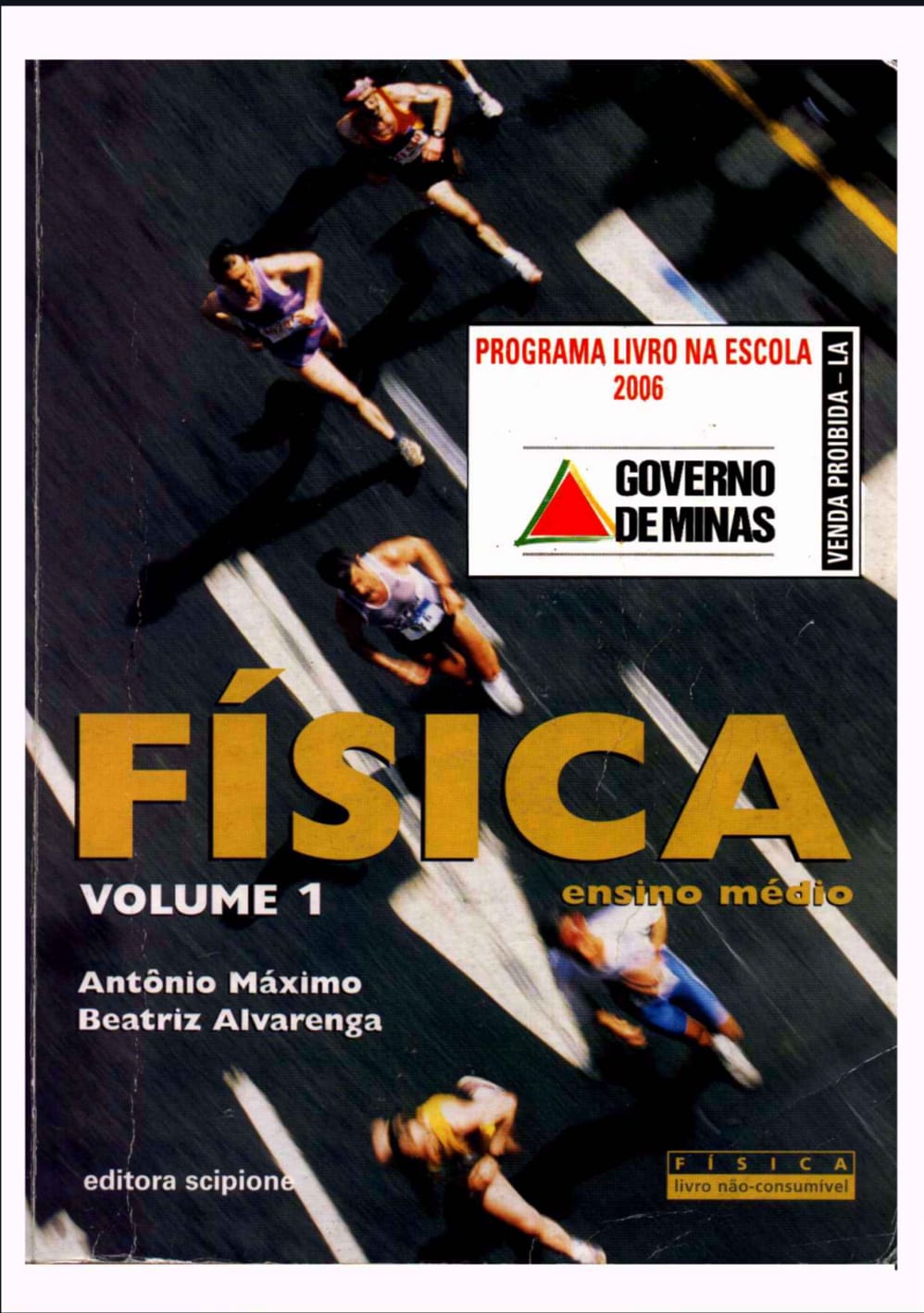 Capa de Manual de Física volume 1 pdf