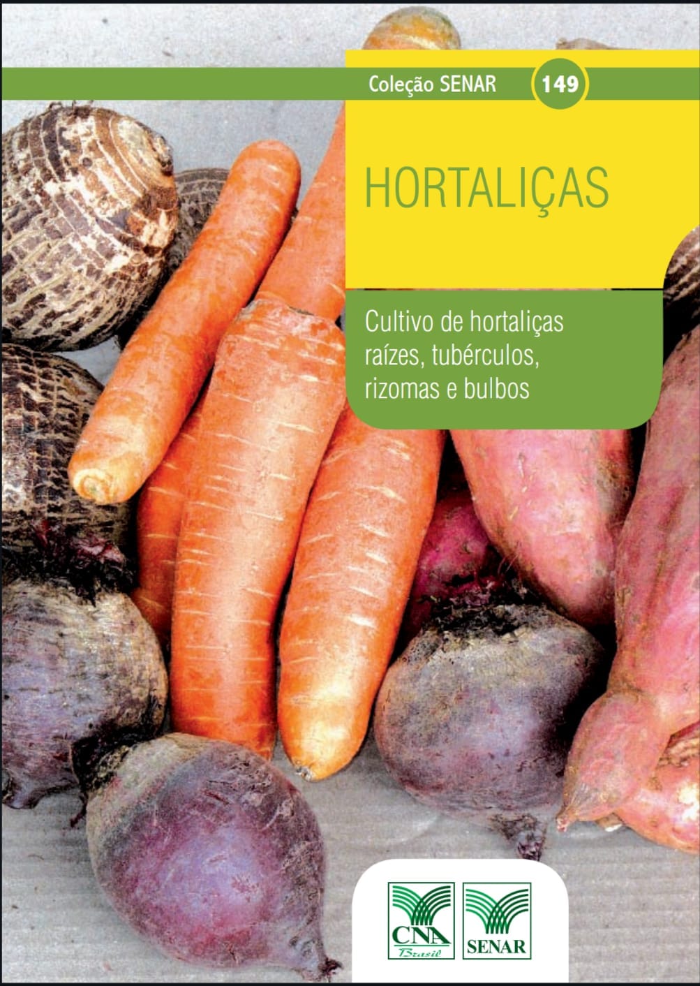 Capa de Manual de hortaliças pdf