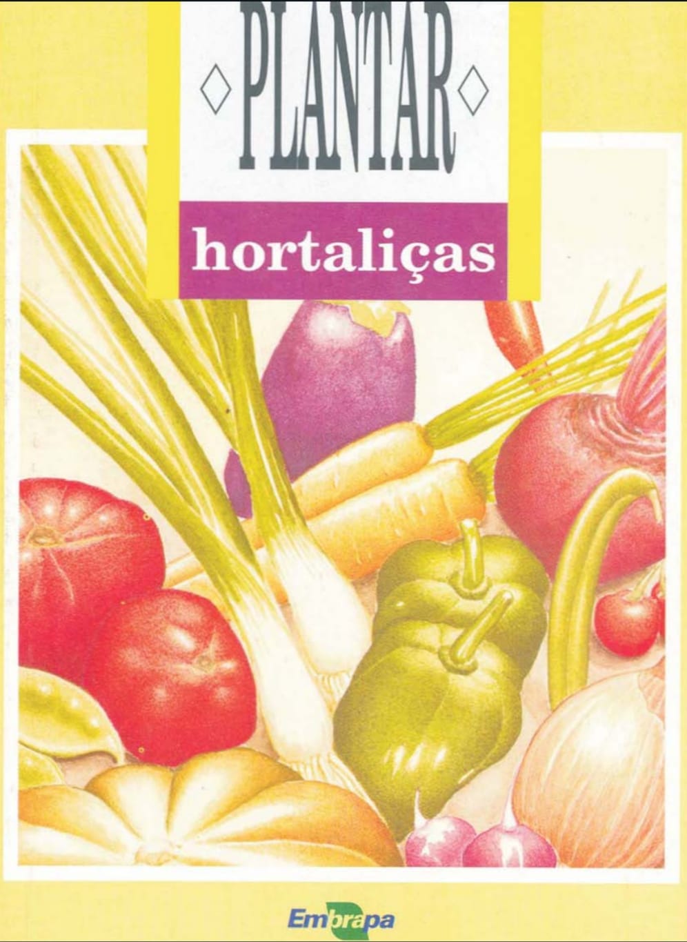 Capa de Manual de Hortaliças pdf