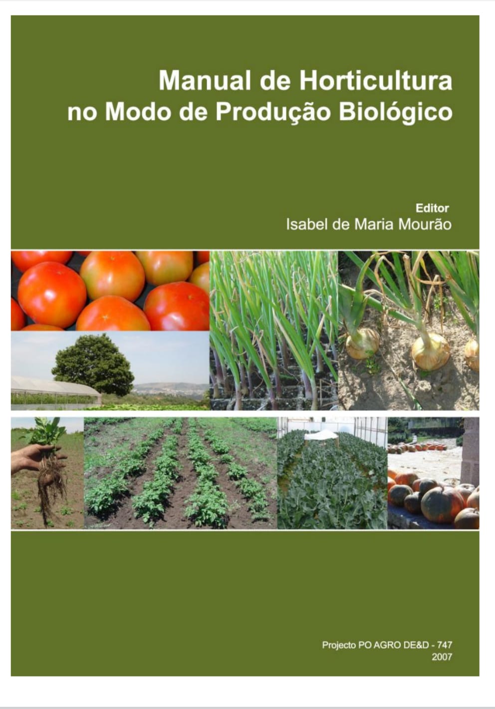 Capa de Manual de Horticultura