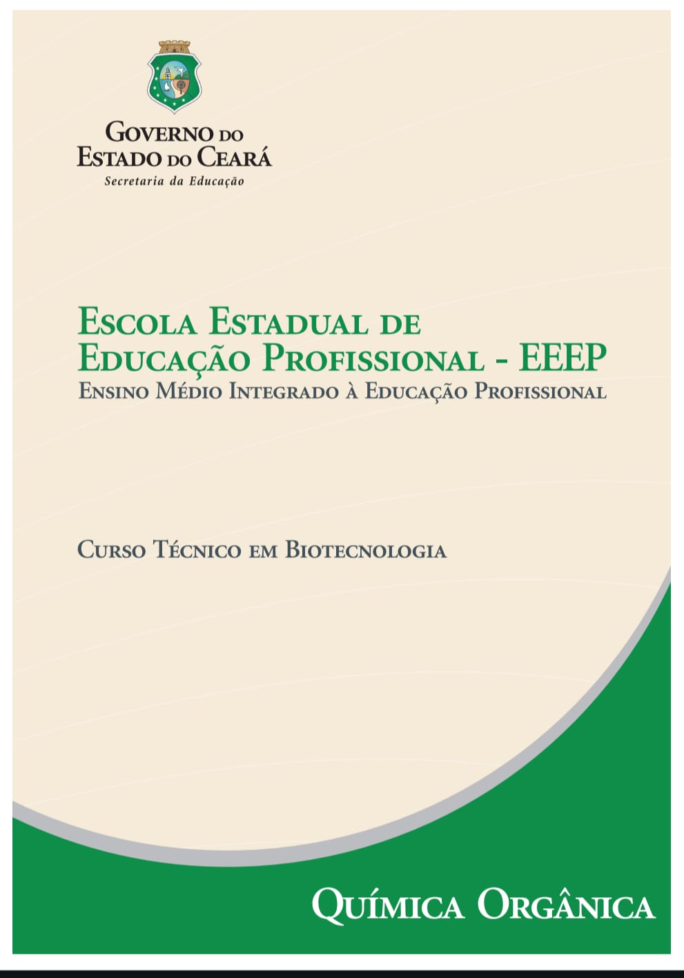 Capa de Manual de Química Orgânica pdf
