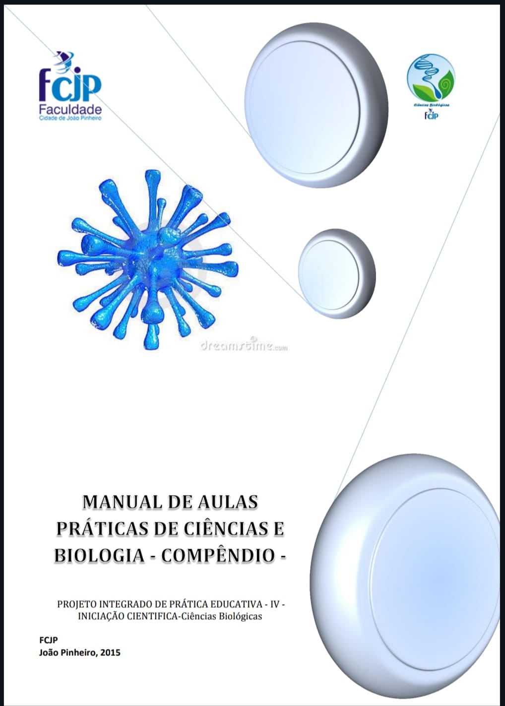 Capa de Manual prático de ciências biológicas pdf