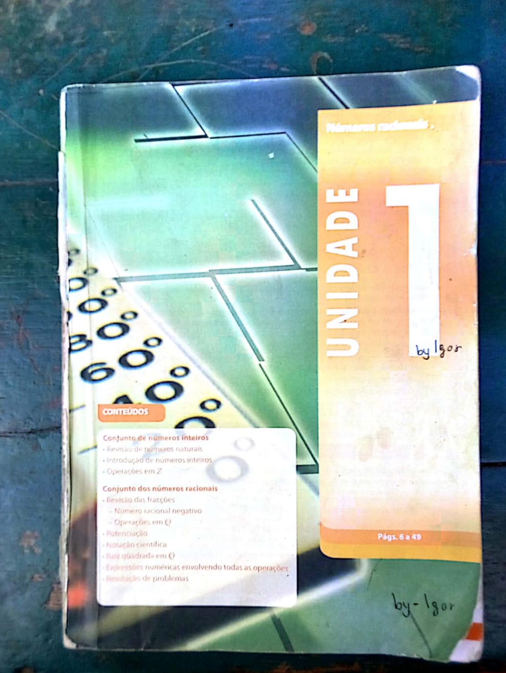 Capa de Matemática 8ª Classe PDF Moçambique