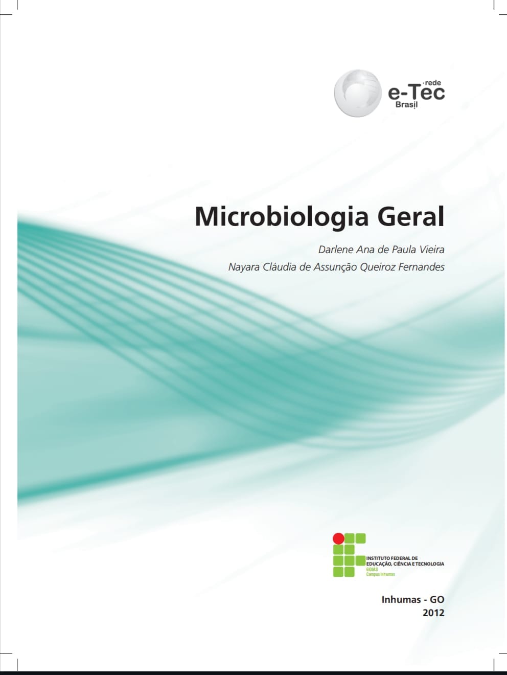 Capa de Microbiologia Geral pdf