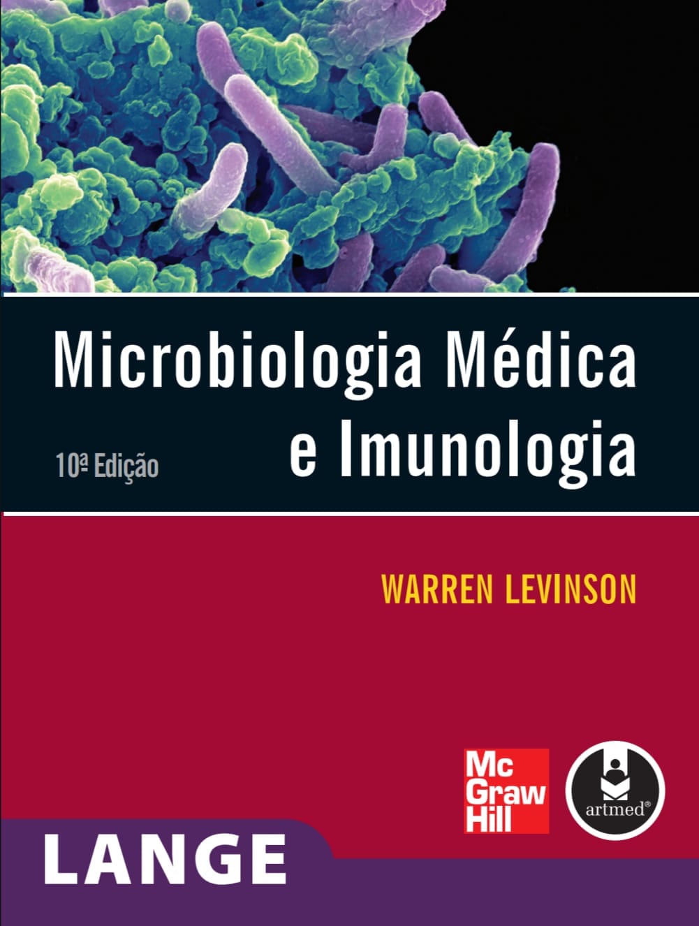 Capa de Microbiologia Médica e Imunologia pdf