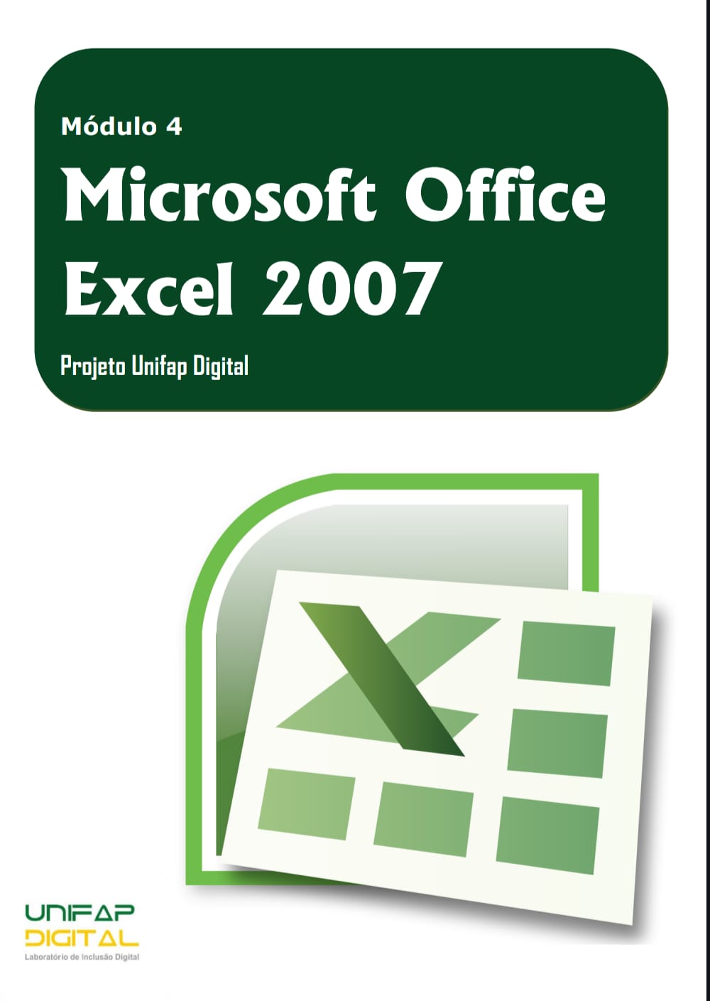 Capa de Microsoft Office  Excel 2007