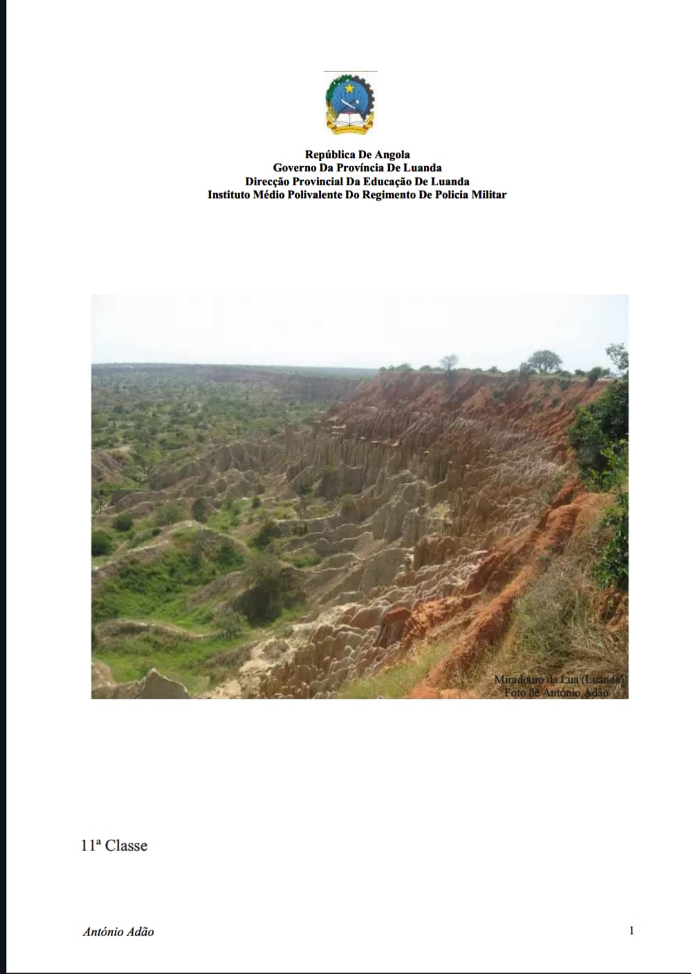 Capa de Noção de geologia pdf