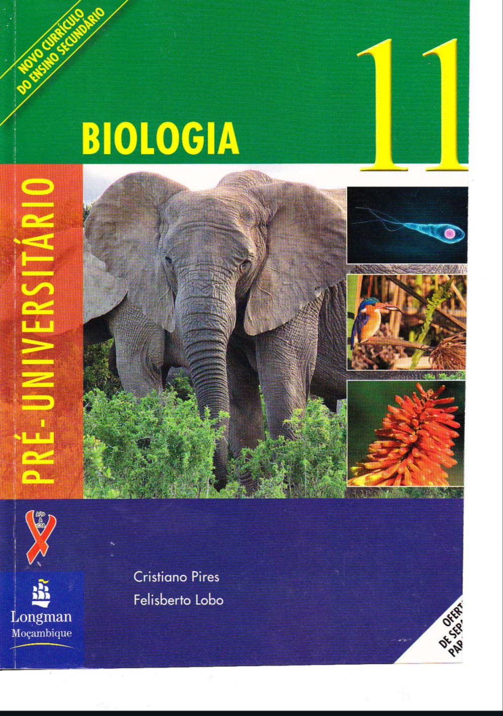 Capa de pdf: Biologia 11ª classe