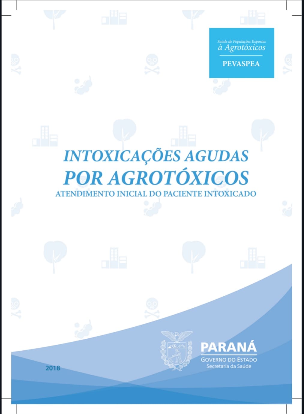 Capa de pdf: Manual de agrotóxicos