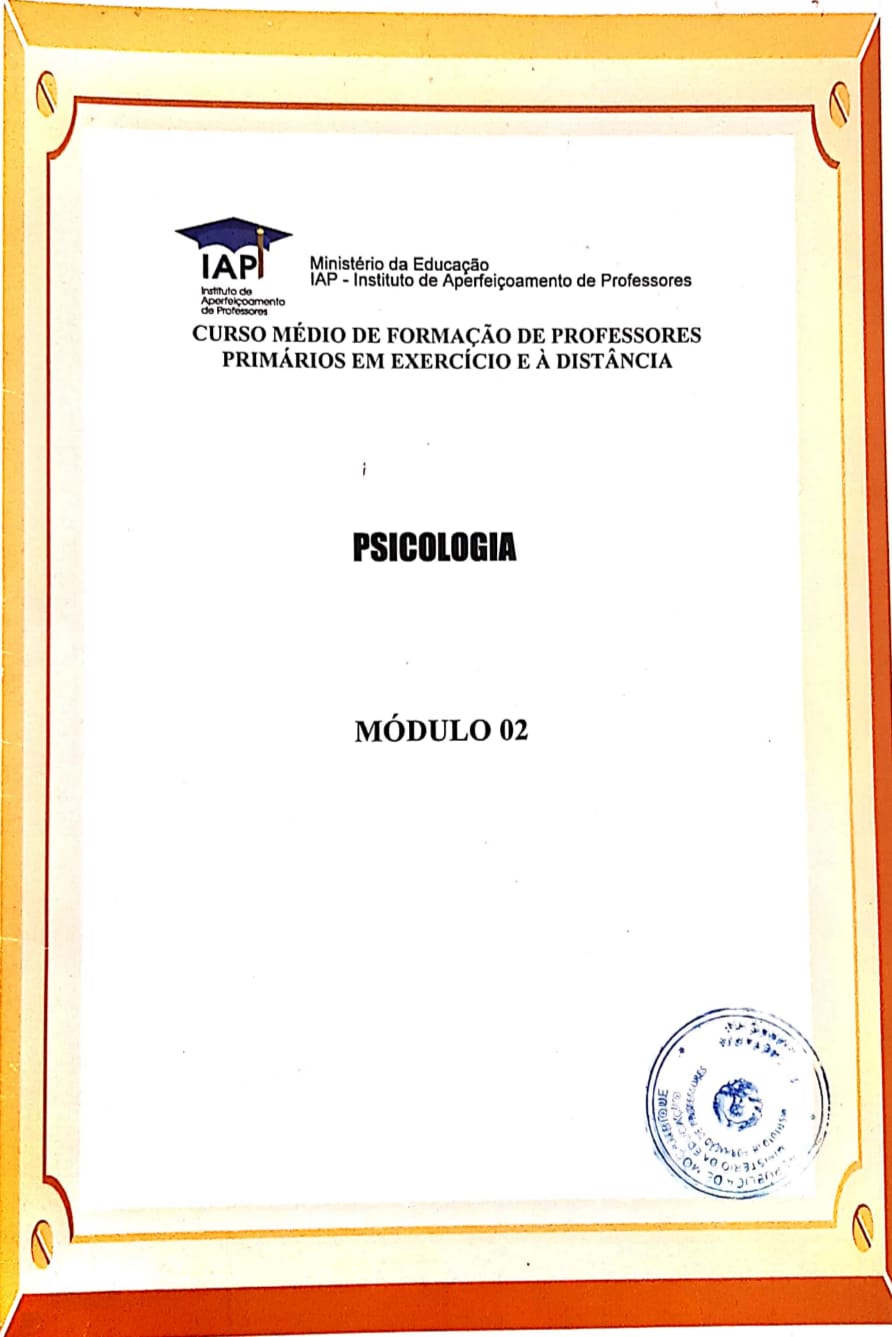 Capa de Psicologia geral
