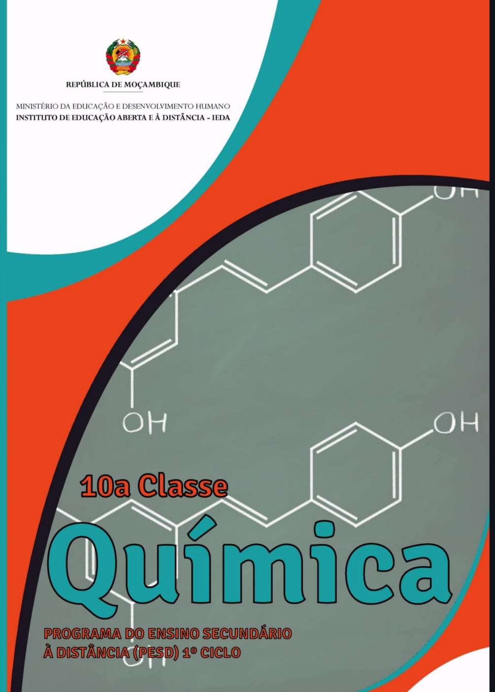 Capa de Química 10ª classe