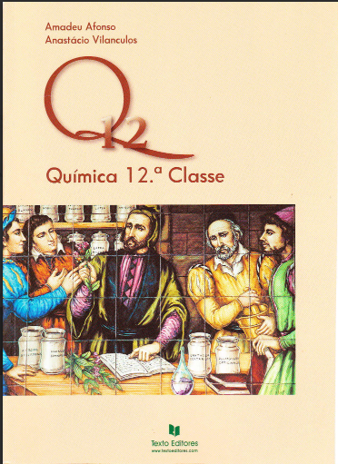 Capa de Química 12ª Classe PDF Moçambique —  Livro Escolar