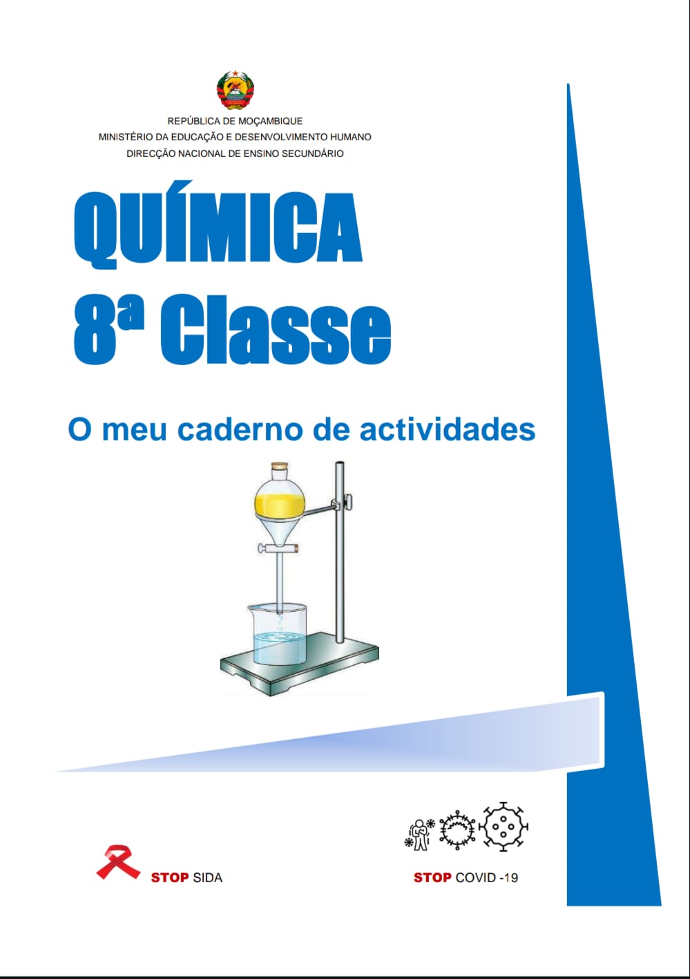 Capa de Química 8ª Classe PDF Moçambique