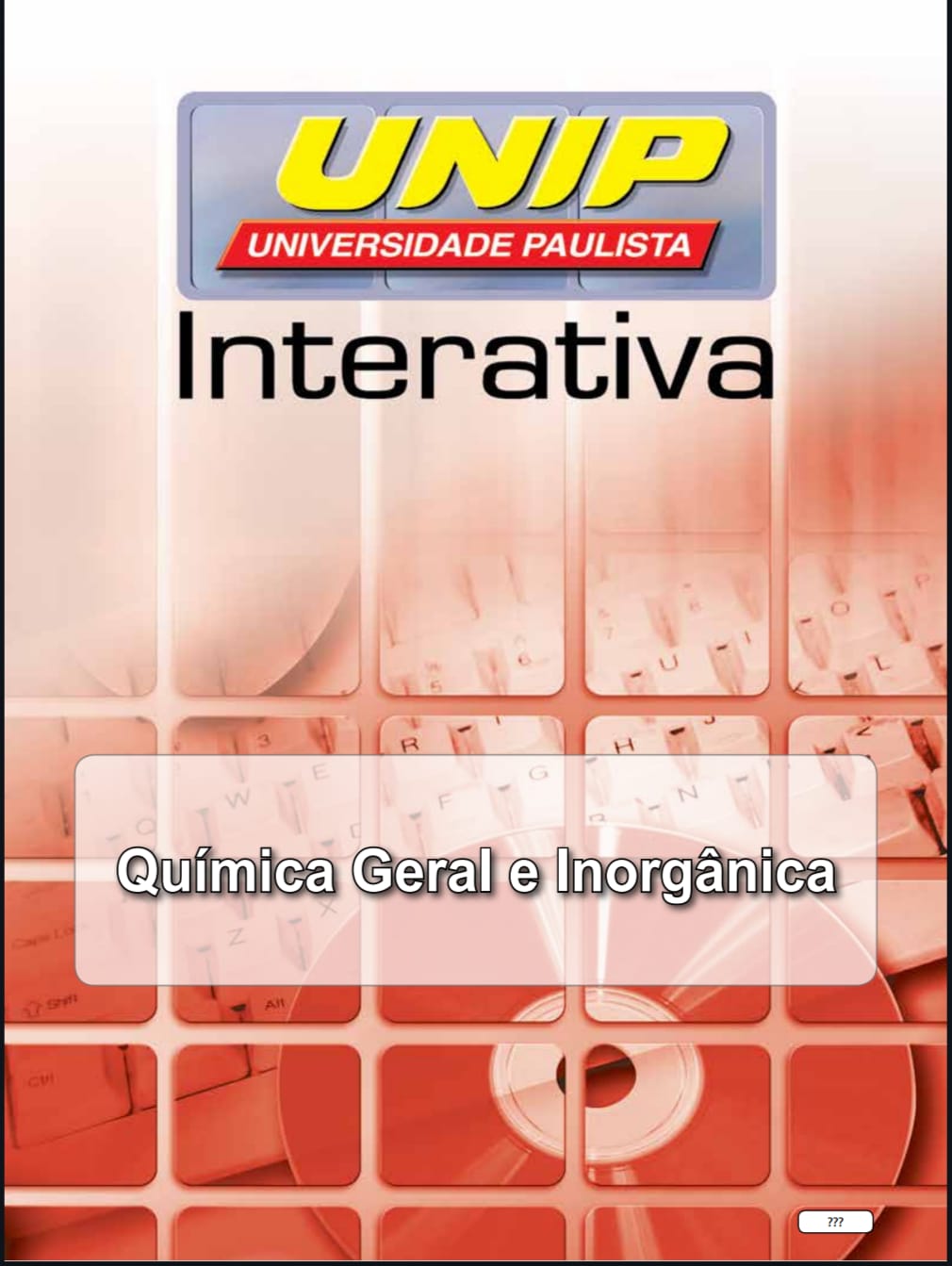 Capa de Química Geral e Inorgânica pdf