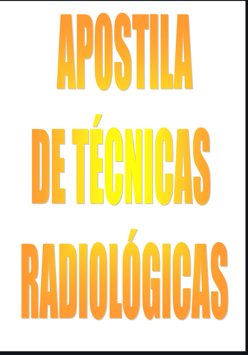 Apostila de Técnicas de