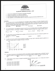 Exame de Física – 2019 (UP): Conteúdos, Estrutura e Guia de Estudo